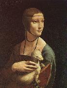 Portrait of Cecilia Gallarani Leonardo  Da Vinci